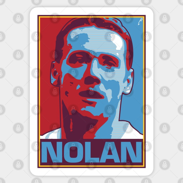 Nolan Sticker by DAFTFISH